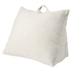 18" x 24" Super Soft Wedge Pillow, Taupe Canvas