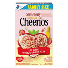 Gluten Free Strawberry Banana Flavored Cheerios, 19 oz