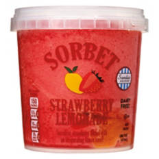 Dairy Free Strawberry Lemonade Sorbet, 16 fl oz