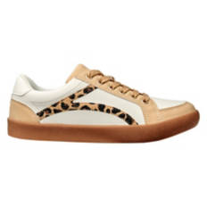 Ladies Low Cut Sneakers - Leopard, 7