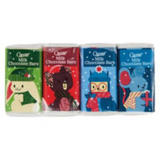 Milk Chocolate Holiday Mini Bars, 2.11 oz