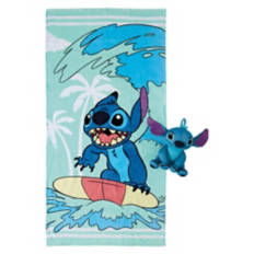 Stitch Bath Towel & Bath Buddy Set