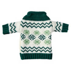 Ugly Sweater Wine Bottle Cover - Nordic Pattern