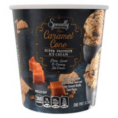 Caramel Cone Super Premium Ice Cream, 16 fl oz
