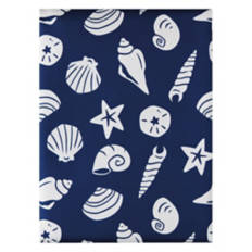 60" x  84" Indoor/Outdoor Tablecloth - Shells