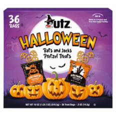Halloween Bats & Jacks Pretzels Treats, 36 count