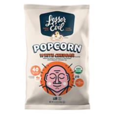 White Cheddar Organic Popcorn, 4.6 oz