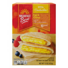 Egg & Cheese Pita Sandwiches, 6 count