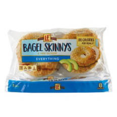 Pre-Sliced Bagel Skinnys,  8 count