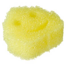 Leaf Shaped Scrubber, Yellow