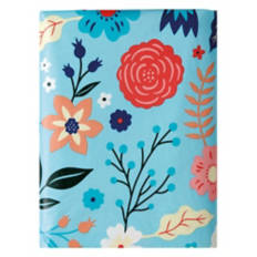60" x  84" Vinyl Tablecloth - Flowers