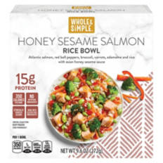 Honey Sesame Salmon Rice Bowl, 9.6 oz