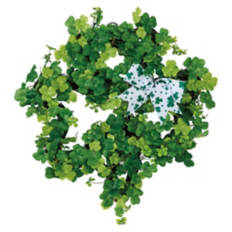 St. Patrick's Day Wreath - Shamrock