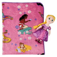 40" x  50" Pillow Buddy & Throw - Princesses