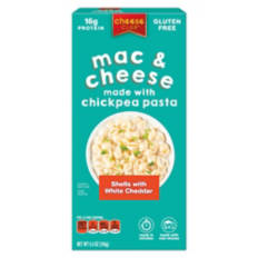 Chickpea Mac & Cheese Shells with White Cheddar, 5.5 oz