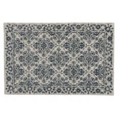 24" x 36" Decorative Accent Rug - Ivory Traditional