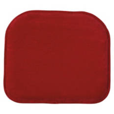 Memory Foam Chair Pad, Red
