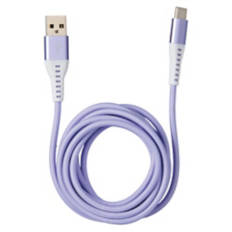 6 Feet Charging Cable - USB A to USB C, Lavendar