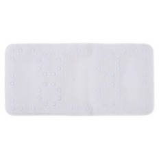 Cushion Grip Bath Mat, White