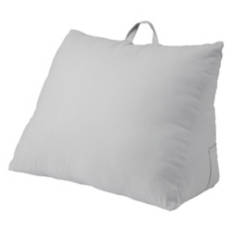 18" x 24" Super Soft Wedge Pillow, Gray Canvas