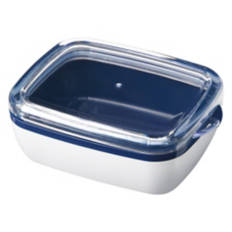 Single Snack Storage Box, Navy Blue