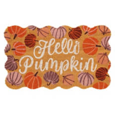 18" x  30" Fall Coir Mat - Hello Pumpkin