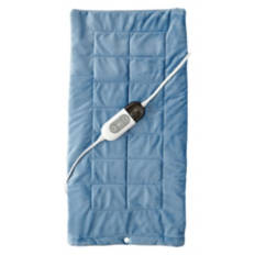 Weighted King Size Heating Pad, Blue