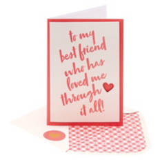 5" x 7" Greeting Card - Best Friend