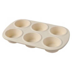 Silicone Bakeware - Muffin Pan, Cream