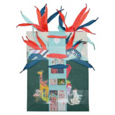 10 Pack Holiday Gift Bags - Juvi