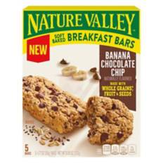Banana Chocolate Chip Soft Baked Bars, 5 count