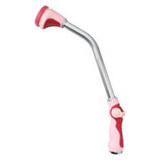 18" Ergonomic Watering Wand, Pink