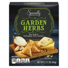 Garden Herbs Puff Pastry, 2.11 oz