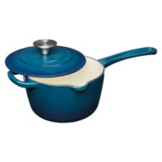 Cast Iron Sauce Pan, Navy