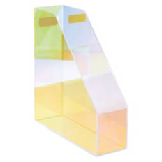 Iridescent Desk Organizer - Magazine Holder
