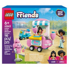 Friends Cotton Candy & Scooter Building Blocks, 110 pieces