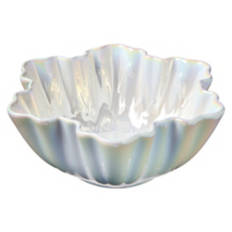 Holiday Crofton Bowl - Snowflake, White