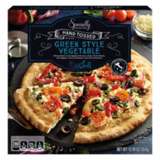 Thin Crust Hand Tossed Greek Style Vegetable Pizza, 12.49 oz