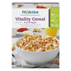 Vitality Cereal Fruit & Yogurt, 12.5 oz