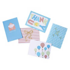 50 Pack Greeting Cards Combo Pack - Pastel