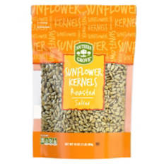 Salted Roasted  Sunflower Kernels, 16 oz