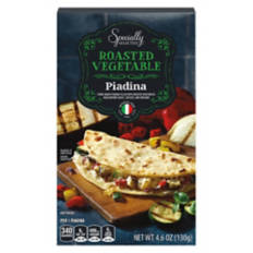 Roasted Vegetable Piadinas, 4.6 oz
