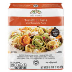 Tortelloni Pasta with Mozzarella Pearls Salad Kit, 28 oz