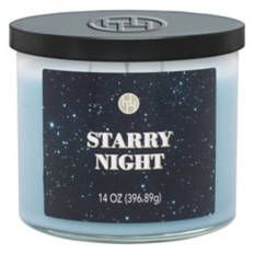 3 Wick Candle - Starry Night, 14 oz