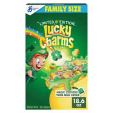 St. Patrick's Day Lucky Charms Cereal, 18.6 oz