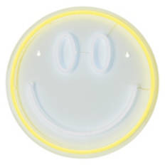 13" LED Neon Wall Sign - Smiley Face