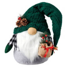 32.6" Tall Gnome - Buffalo Check
