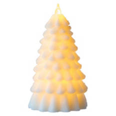 LED Novelty Holiday Candle - Ivory Tree