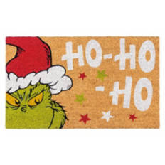 18" x 30" Holiday Coir Mat - Merry Grinch-Mas