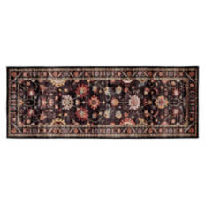 2' x  6' Crystal Print Runner - Brown Floral